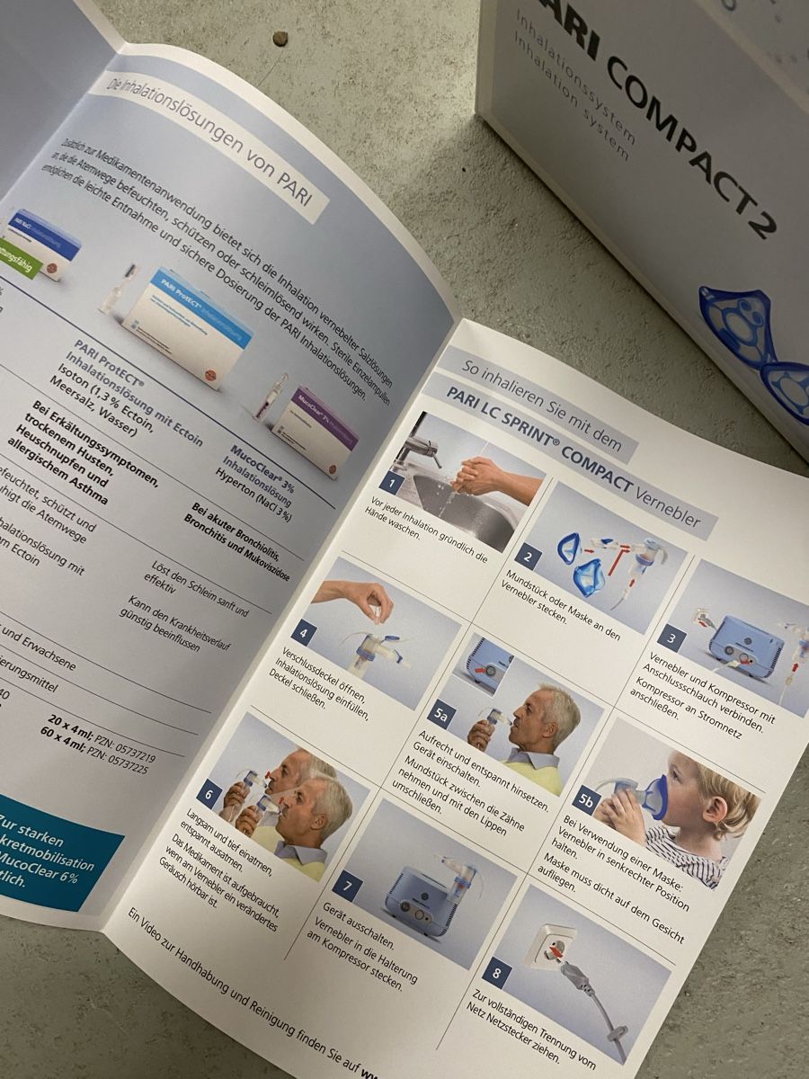 Medizinische Geräte: Pari Compact 2 Inhalationsgerät – Gebraucht aus Wetzikon ZH von rit_ramtr 4