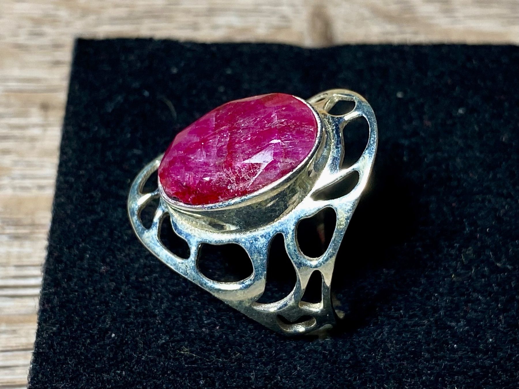 Ringe: natürlicher Rubin - 925 Silber Ring orientalisch – Neu und originalverpackt aus Laax von Kiki_Kingdom3 1