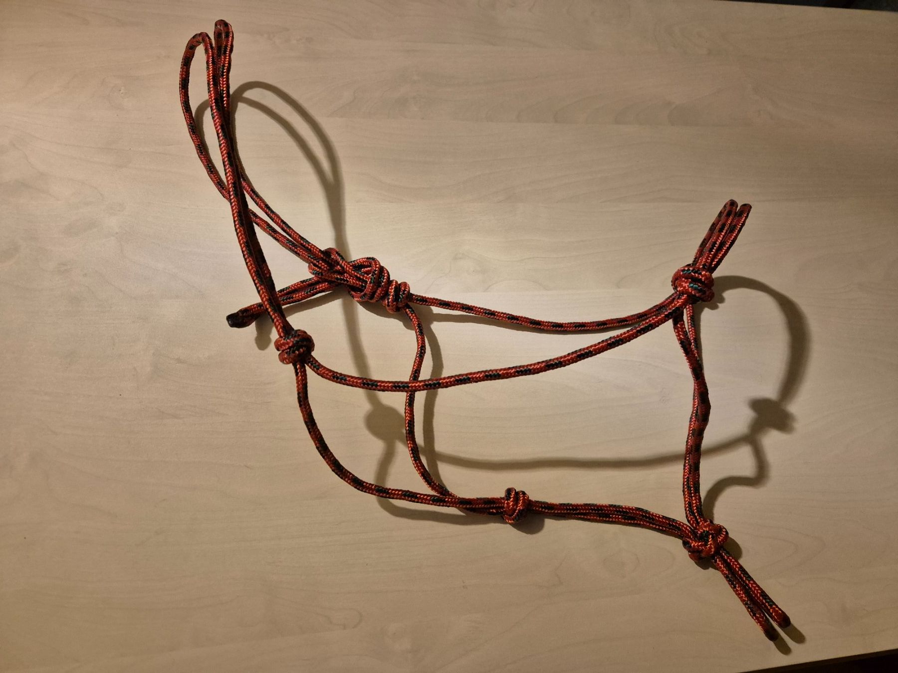 Zaumzeug & Halfter: Knotenhalfter Pony – Neu (gemäss Beschreibung) aus Meggen von Orrinka20 2