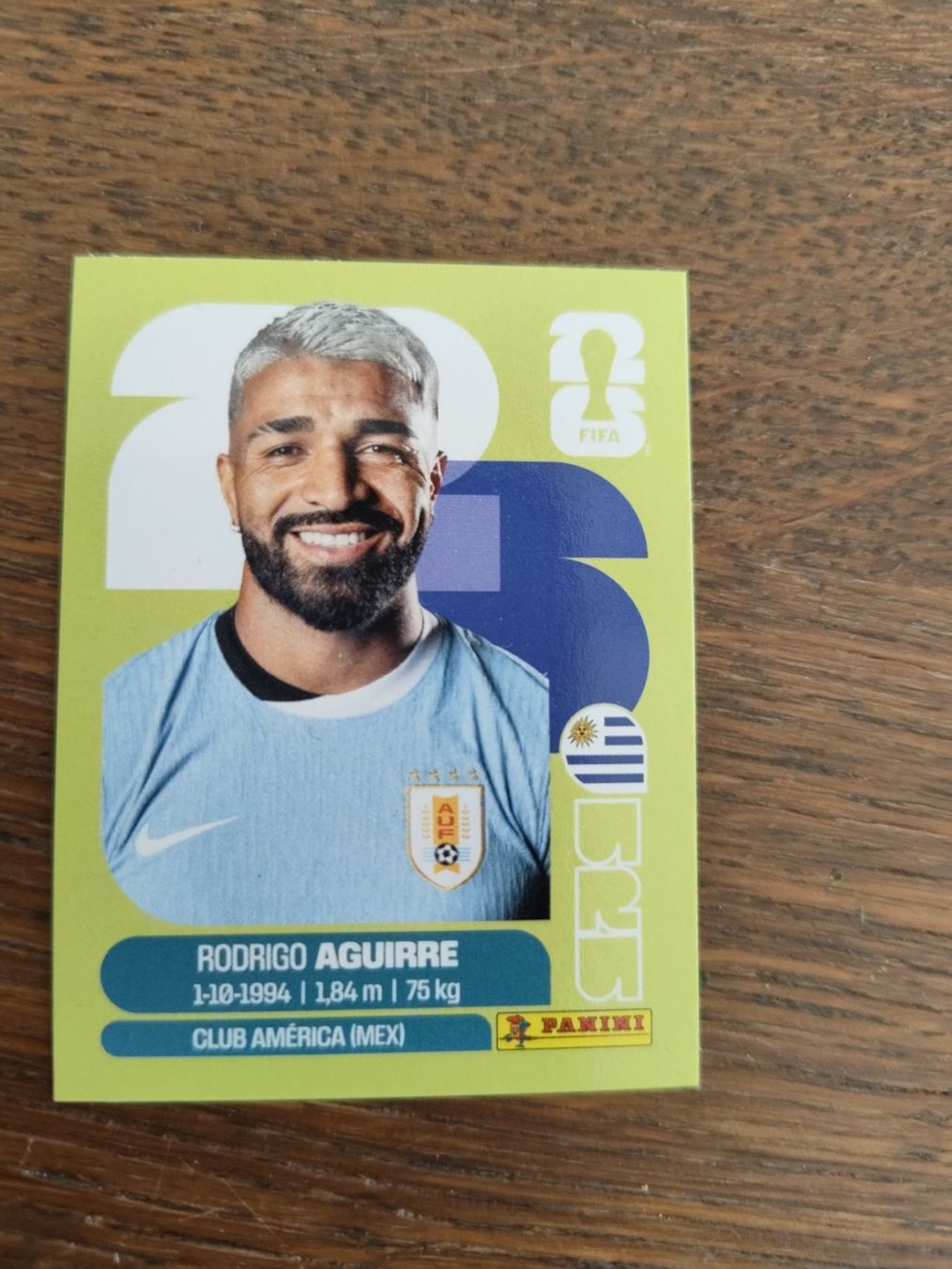 Panini Carte collezionabili: Panini WM 2026, URU 19, Aguirre – Usato da Aarburg venduto da gloeckgloeck