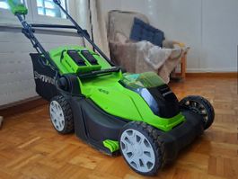 Greenworks Rasenmäher 40V Akku Ladegerät 2.0Ah 