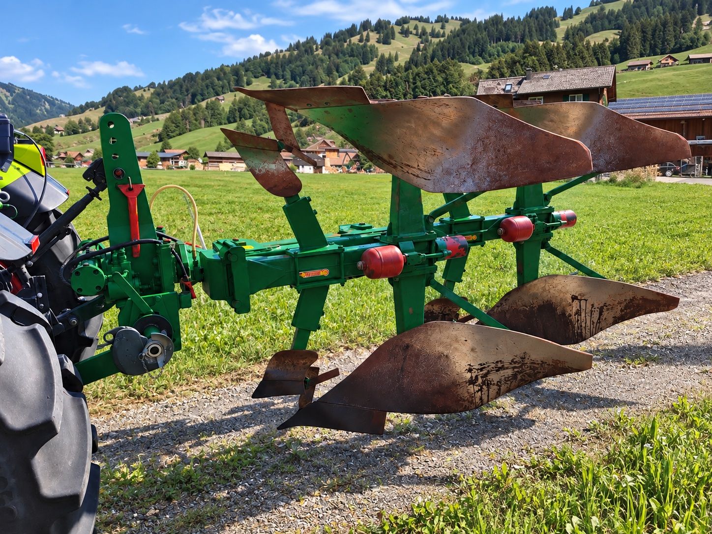 Aratri: 2-Schar Pflug Althaus – Usato da Kaltbrunn venduto da MA5555 1