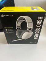 Corsair HS80 RGB USB Gaming Headset (White) – Top Zustand OV