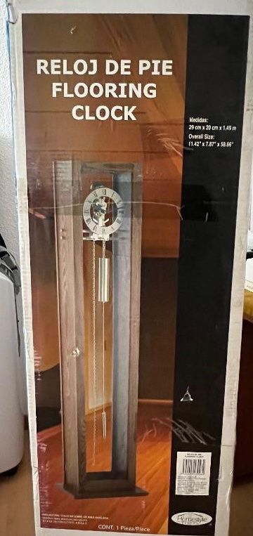 Orologi da terra & Orologi da parete: Glas Standuhr – Nuovo e nell'imballaggio originale da Root venduto da HeidyShop 1