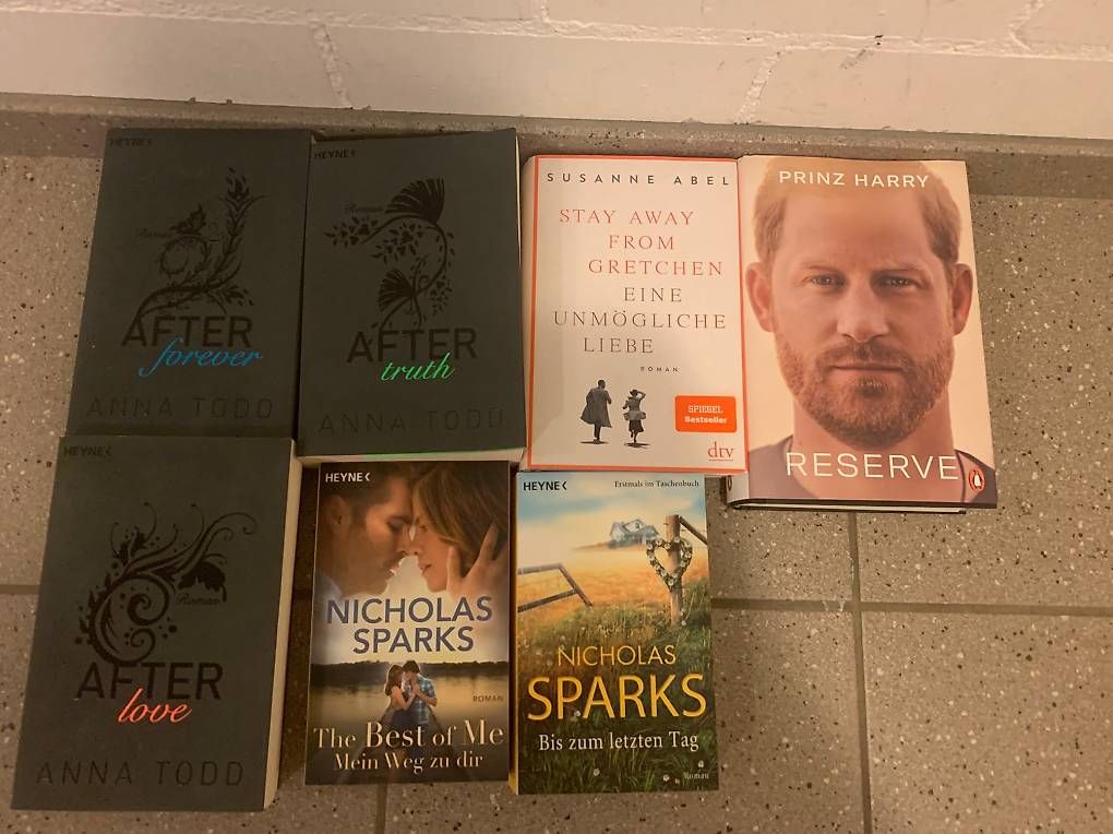 Bücher: Romane-Paket: After-Serie, Nicholas Sparks & mehr – Gebraucht aus Muri AG von cat_qd2g