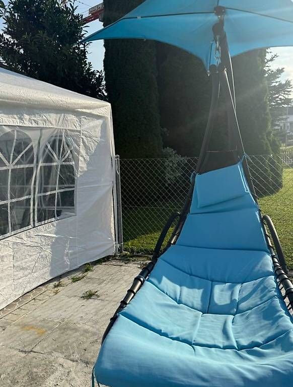 Sedie a sdraio: Wunderschöne Sonnenliege blau – Usato da Wittenbach venduto da Handfest 1