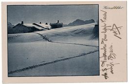 Viel Glück im Neuen Jahr (Mischol), gelaufen 1918