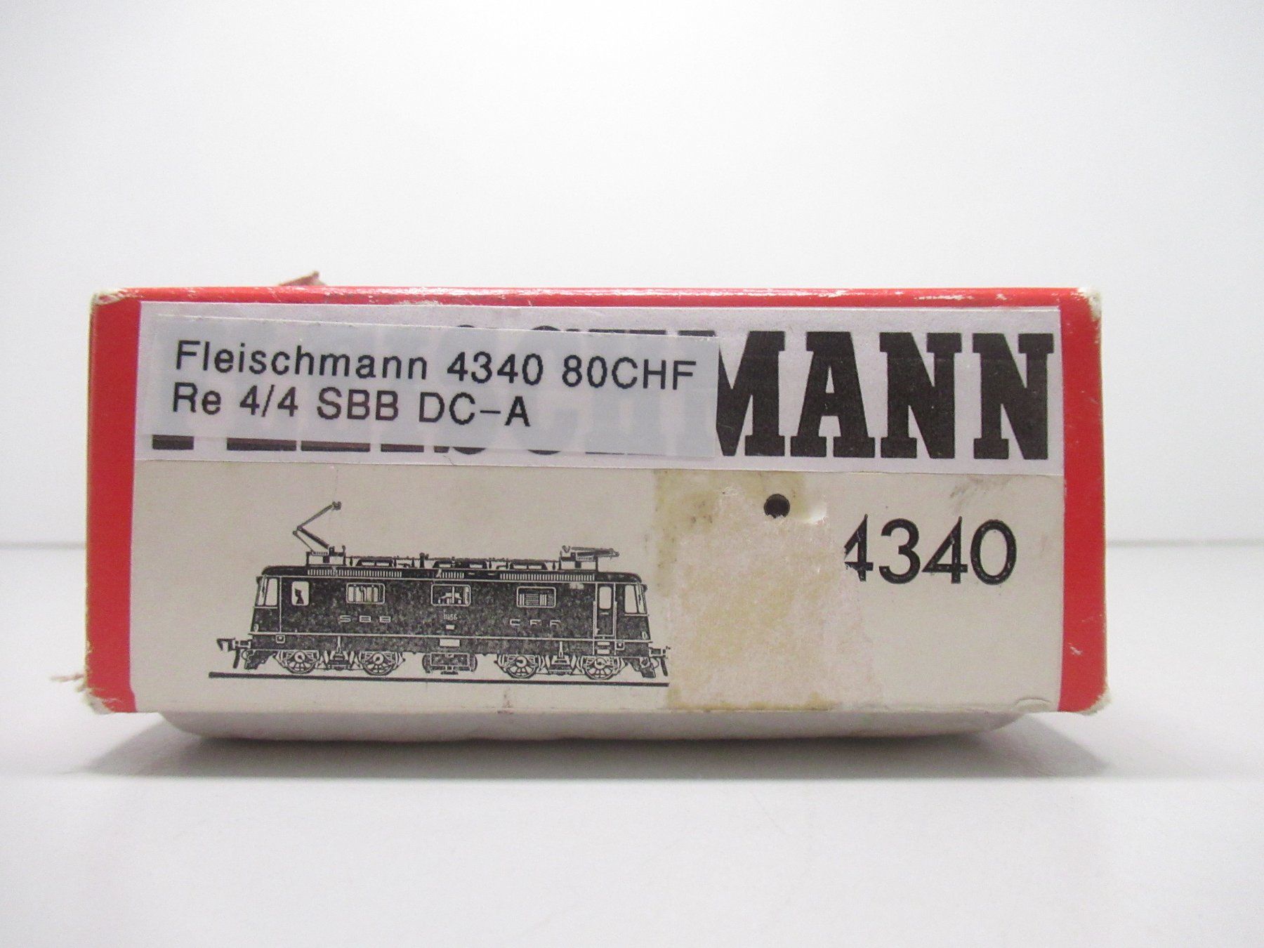 Fleischmann Modelleisenbahnen: Fleischmann  4340 E-Lok Re 4/4 II der SBB CFF FFS Analog DC – Gebraucht aus Basel von mhmarken 6
