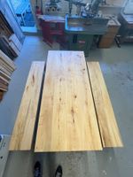 Neuer Ulmen Holztisch mit 2 Ulmen Holzbank