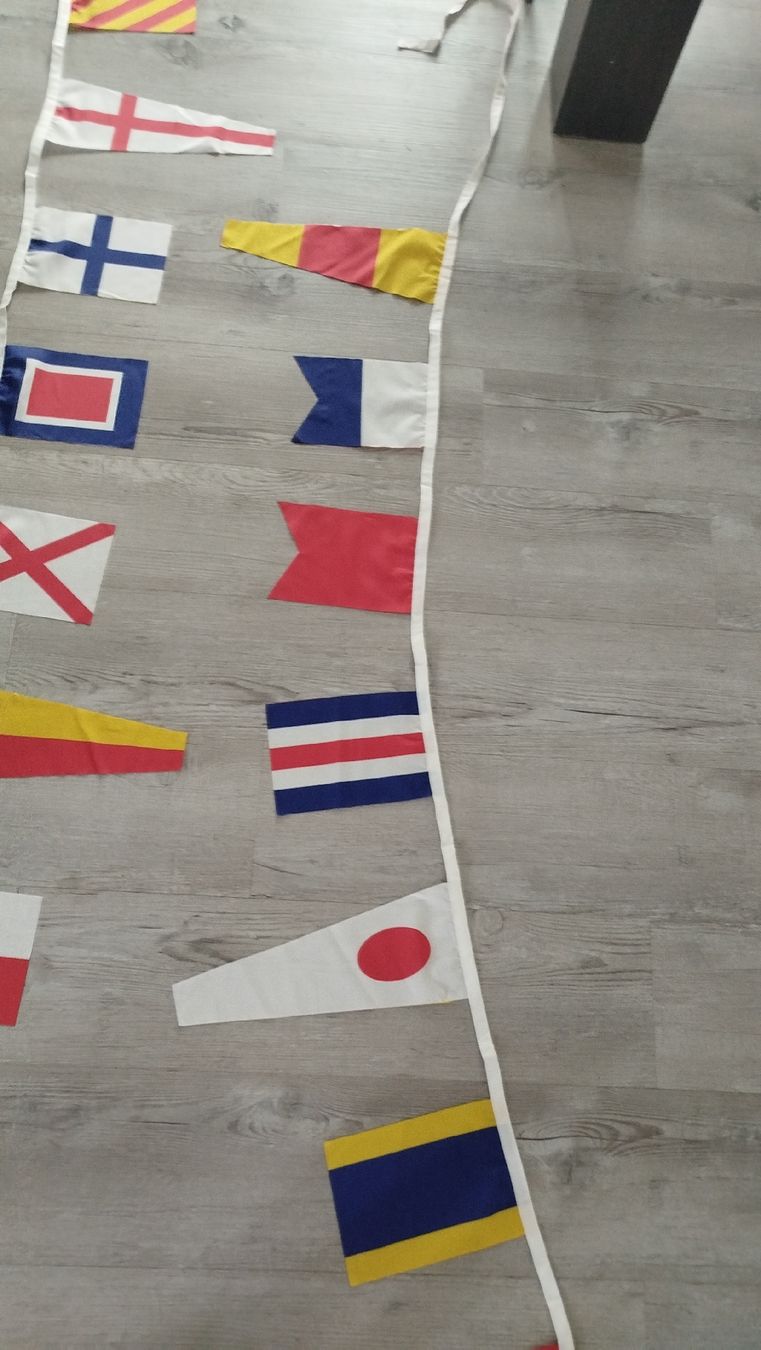 Bandiere: Seeflaggen Girlande? Flaggengirlande – Usato da Glashütten venduto da lightmoon 8