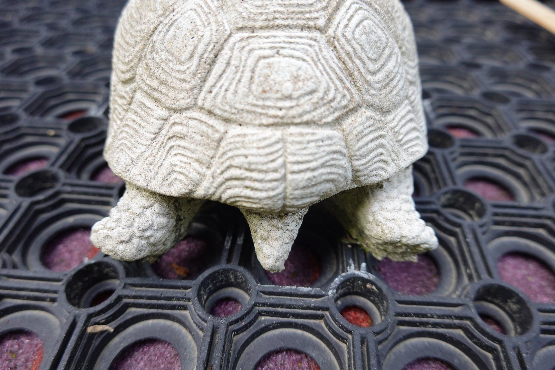 Statuette: Gartendeko: Steingussfigur Schildkröte, winterhart – Nuovo (secondo la descrizione) da Jona venduto da simongarden 3