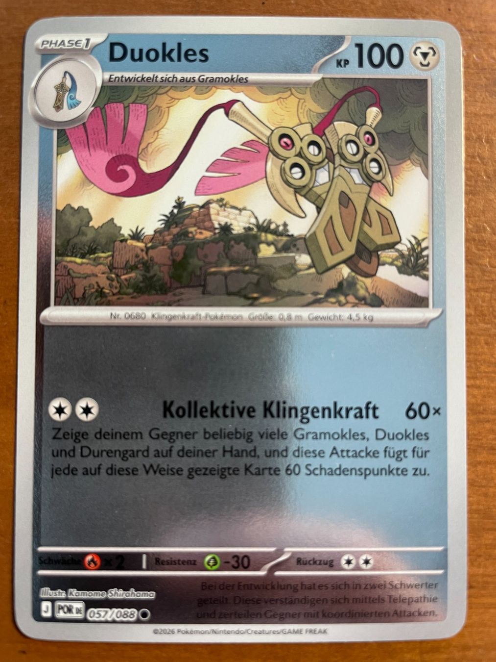 Pokémon Sammelbilder & Trading cards: Pokemon Duokles Reverse (Versand gratis) – Neu (gemäss Beschreibung) aus Chur von Angerson
