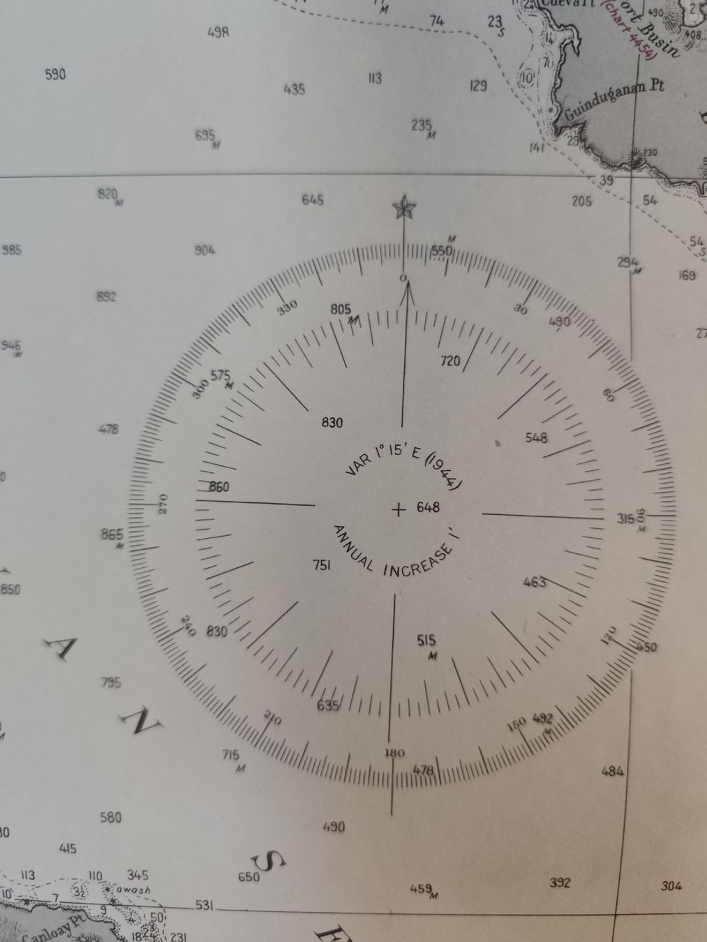 Cartine & Atlanti: Carte Marine de navigation Southeastern Luzon - 1934 – Usato da La Roche FR venduto da seashellfan 7