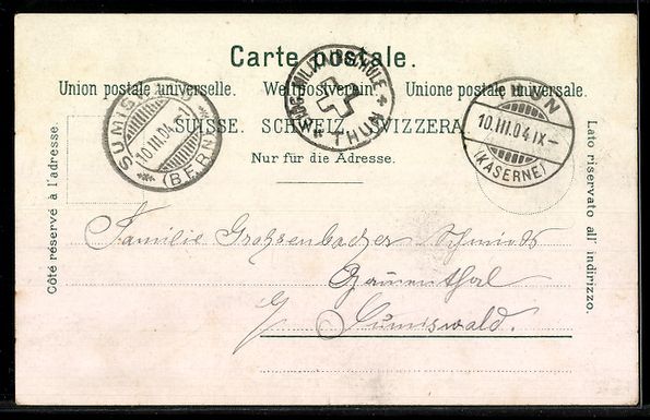 Cartes postales: AK Chur, Die Schifflände – D'occasion à Berlin par bartko-reher 1