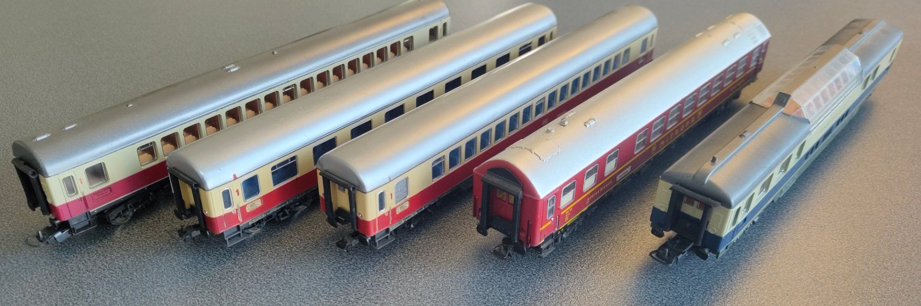 Trains électriques: 5x H0 DC Wagen - GRATIS VERSAND – D'occasion à Schaffhausen par superphilipp 1