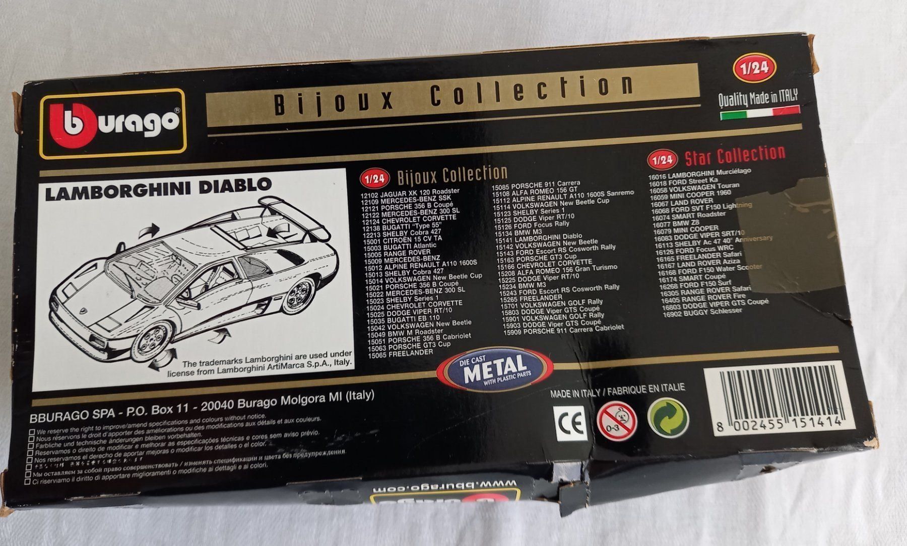 Bburago Voitures modèles: BBURAGO Modellauto Lamborghini Diablo – Neuf avec emballage d'origine à Binningen par mar_2jlr 3
