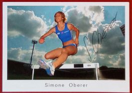 Simone Oberer Autogramm signiert Foto 10x15cm