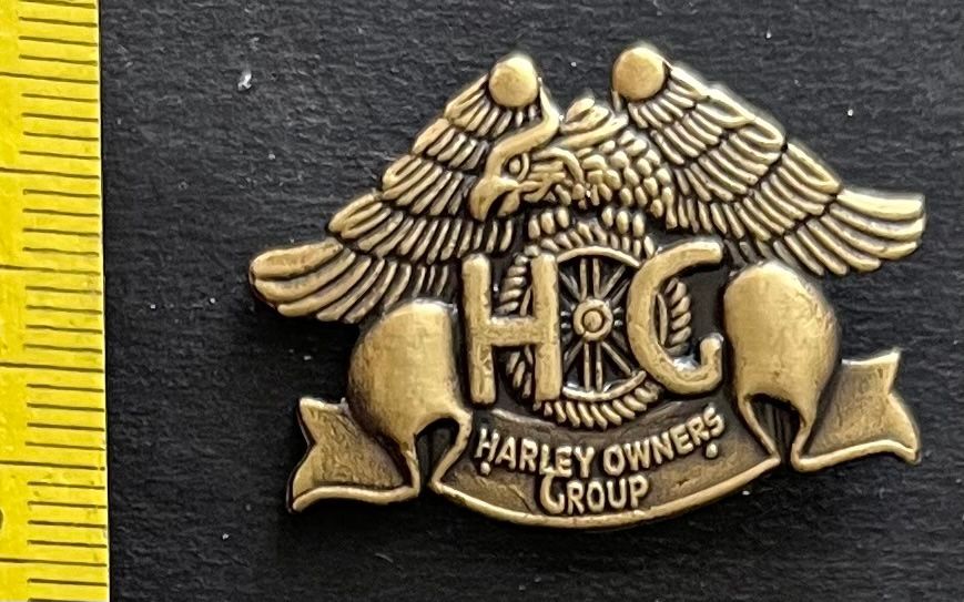 Harley-Davidson Placchette & Badge: Harley-Davidson Harley Owners Group/ Pin – Usato da Ostermundigen venduto da DaxKarten-75