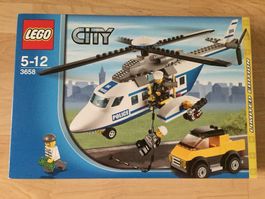 LEGO City 3658 Polizei Helikopter Hubschrauber NEU & OVP