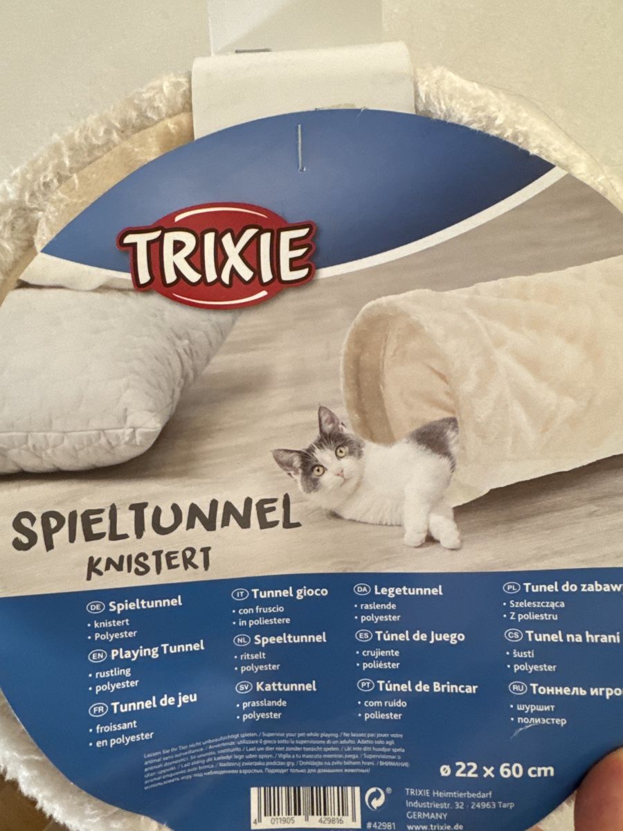 Trixie Giocattoli: Katzen Spieltunnel – Nuovo e nell'imballaggio originale da Feusisberg venduto da Ezio17
