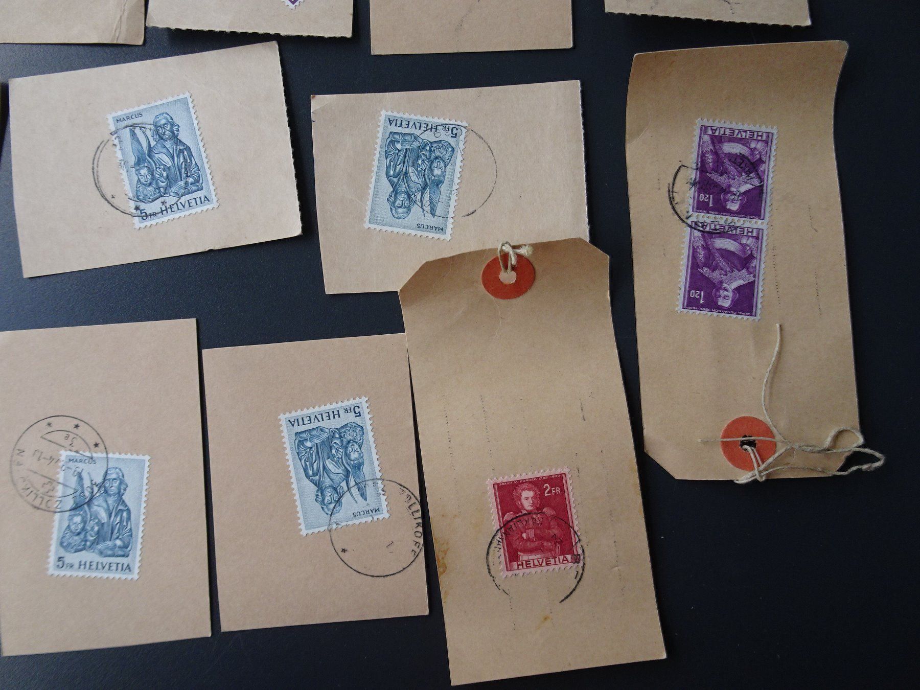 Tous les timbres: Div. Paket-Etiketten – D'occasion à Aadorf par Chnorli-Furz 3