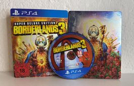 PS4 Borderlands 3 Super Deluxe Edition Steelbook Helle 