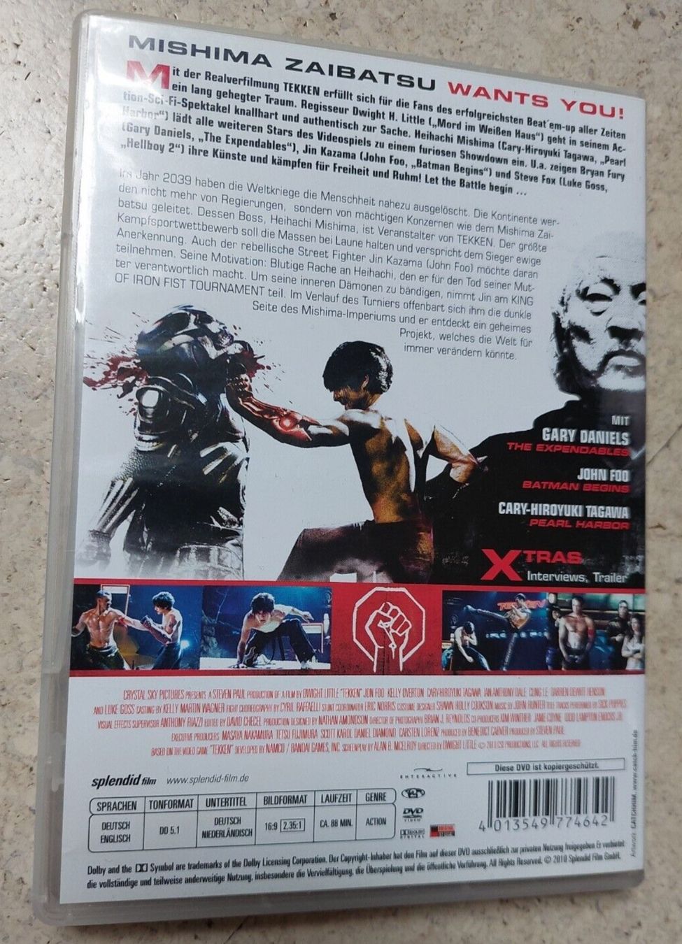 Tutti i DVDs: Tekken Survival is no Game – Usato da Wagenhausen venduto da Kahlen 1