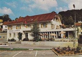 BONCOURT (Jura) Hôtel-Restaurant de la LOCOMOTIVE.