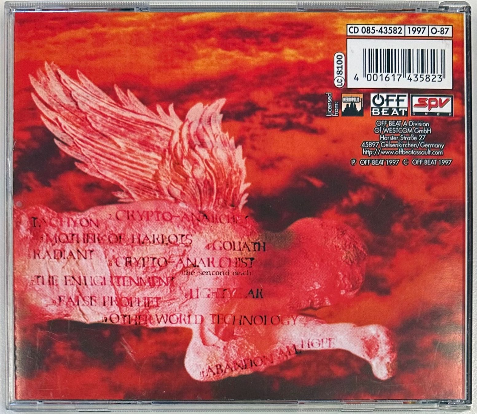 CDs: Mentallo & The Fixer – Burnt Beyond Recognition – Gebraucht aus Martigny von jereq 1