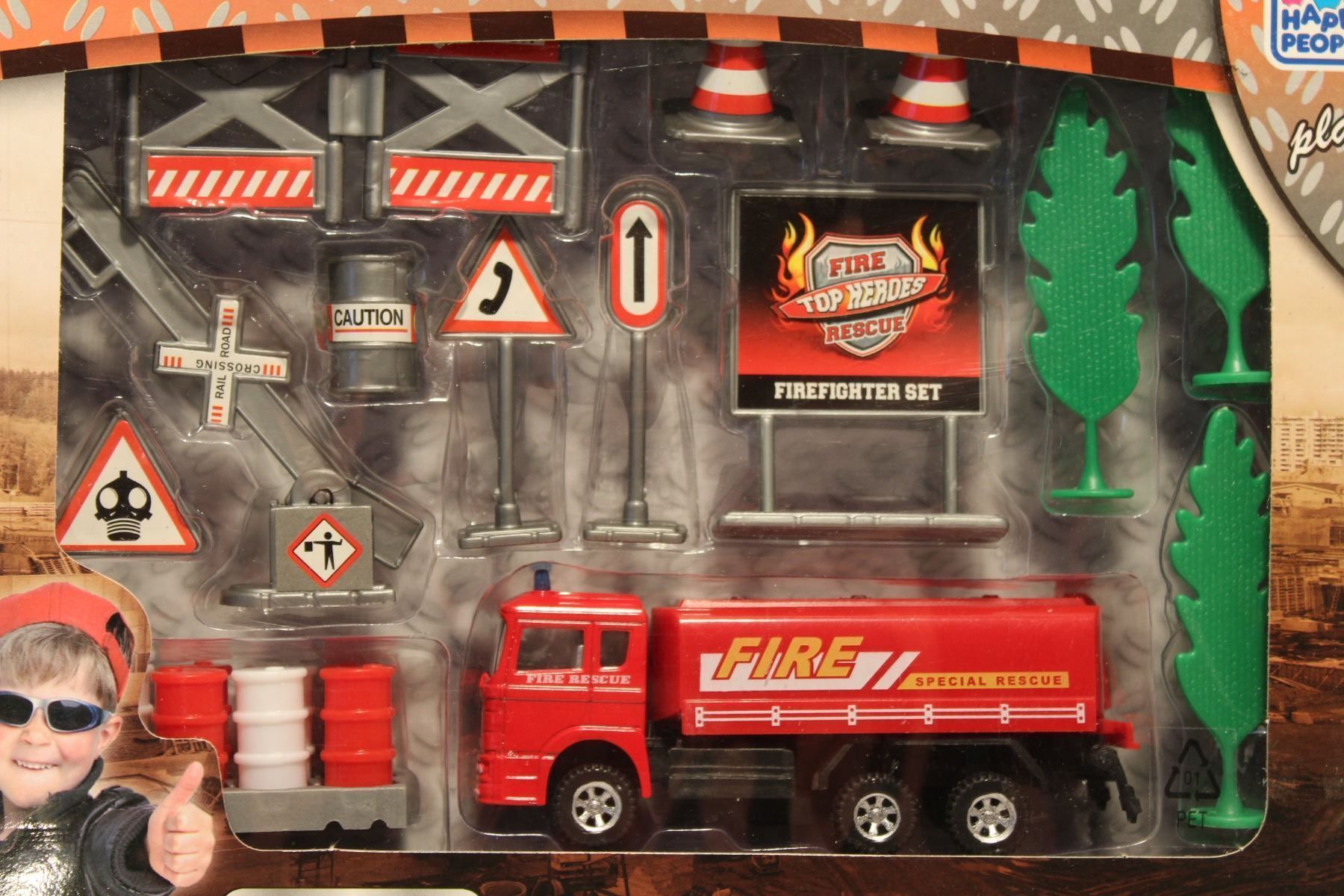 Giocattoli: Feuerwehr Spielzeugauto Set 14-teilig – Nuovo e nell'imballaggio originale da Fehraltorf venduto da haefens 1