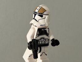 LEGO Star Wars sw0837 Clone Trooper Gunner Phase 2 NEU