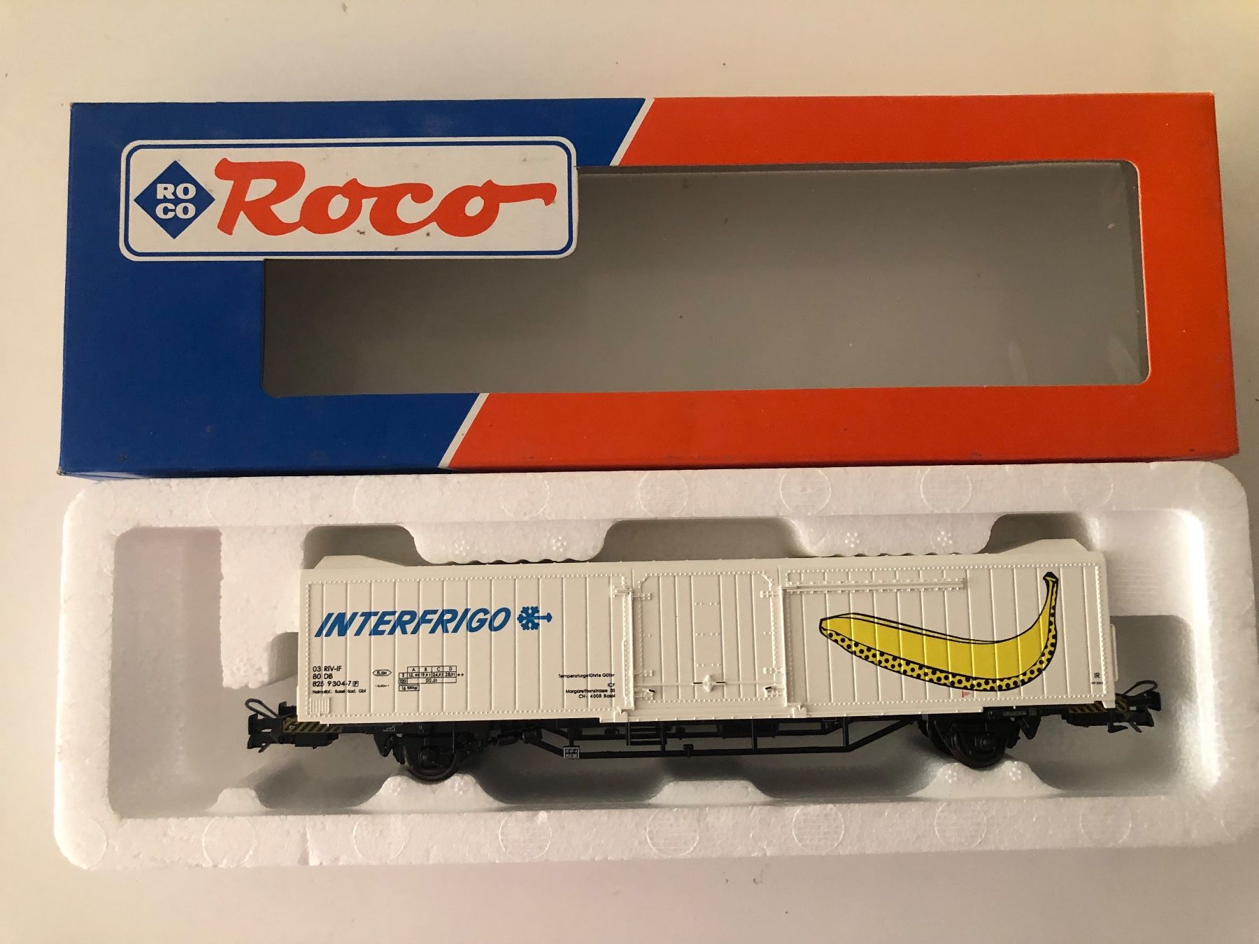 Roco Modelleisenbahnen: Roco 46880 Interfrigo DB NEU – Neu und originalverpackt aus Ostermundigen von Garmin03