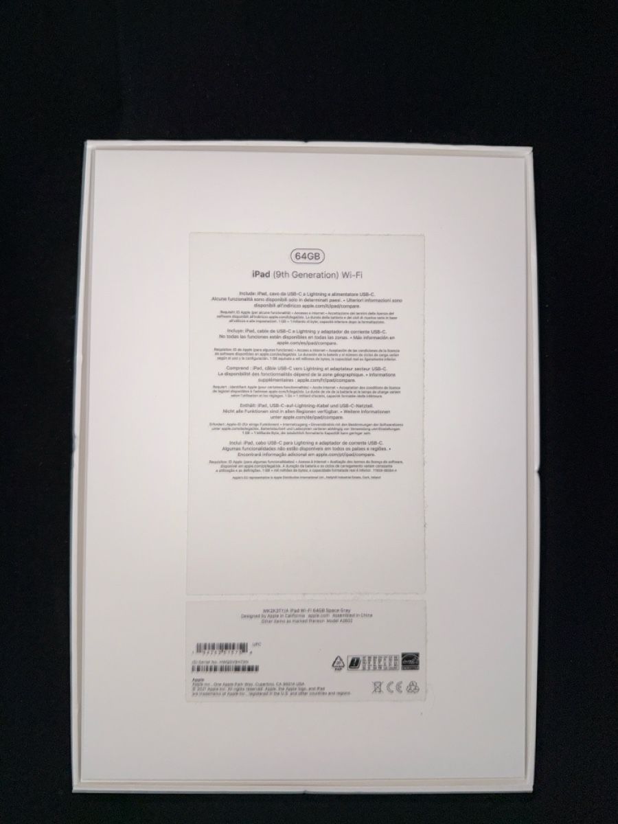 Apple Tablet PC: iPad 9 64 GB guter Zustand mit gratis Expressversand – Gebraucht aus Rorschacherberg von x-ray21 7