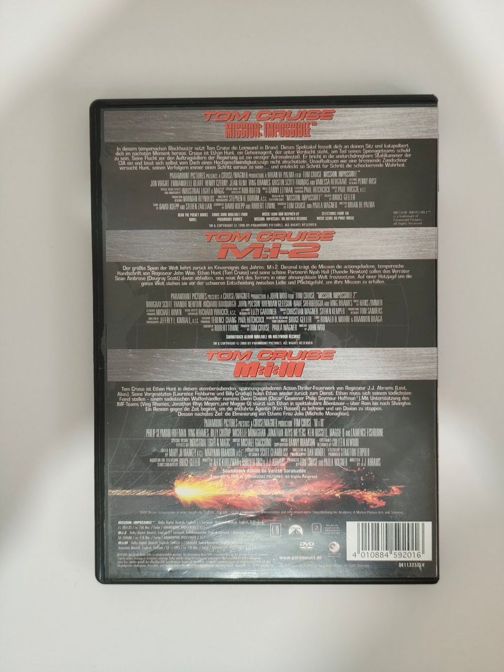 Alle DVDs: Mission: Impossible - Teil 1-3 - DVD Sammlung – Gebraucht aus Wil SG von anhe87 1