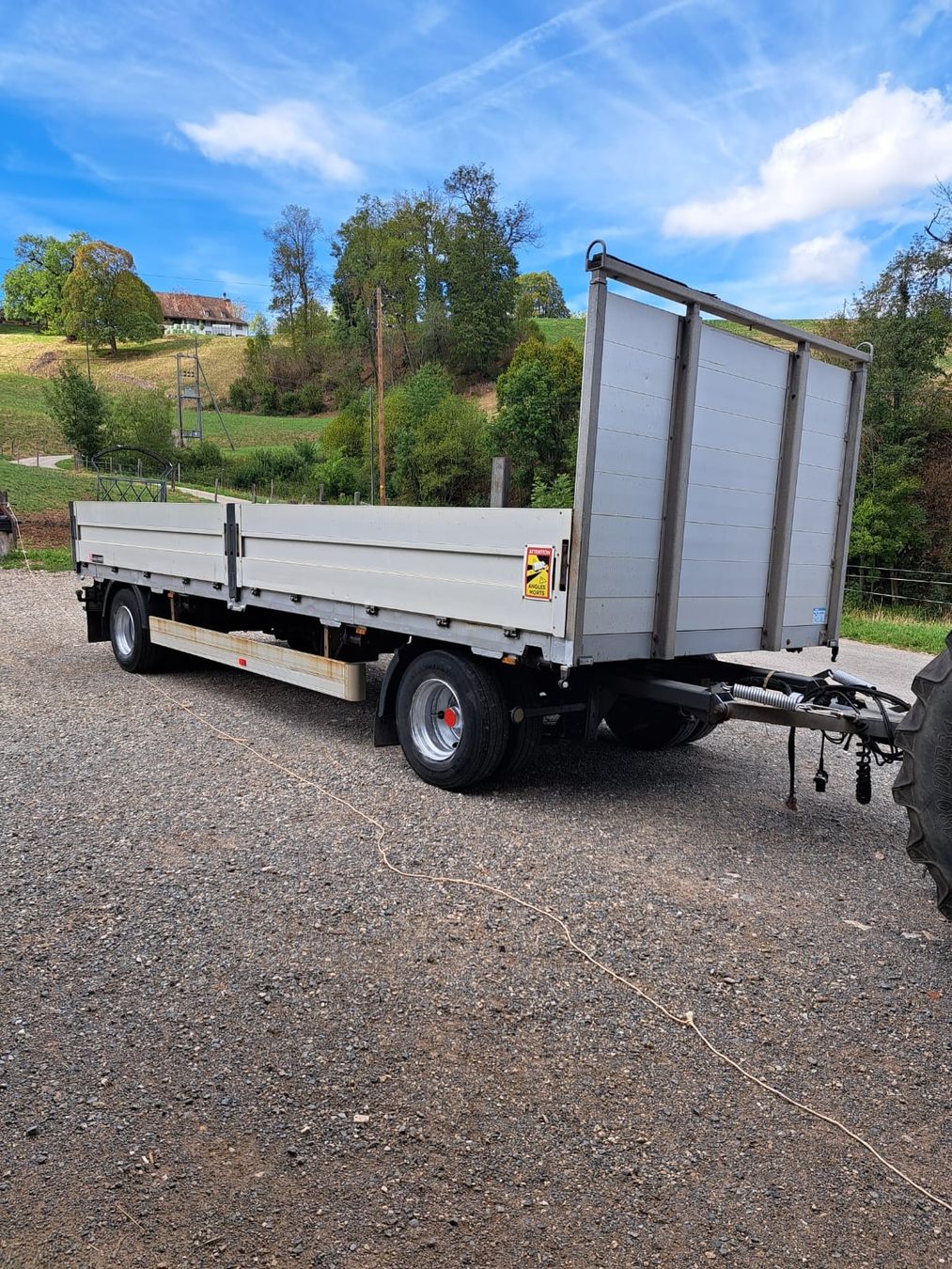 Rimorchi: Lkw Anhänger 18to – Usato da Langenbruck venduto da Hofi1977