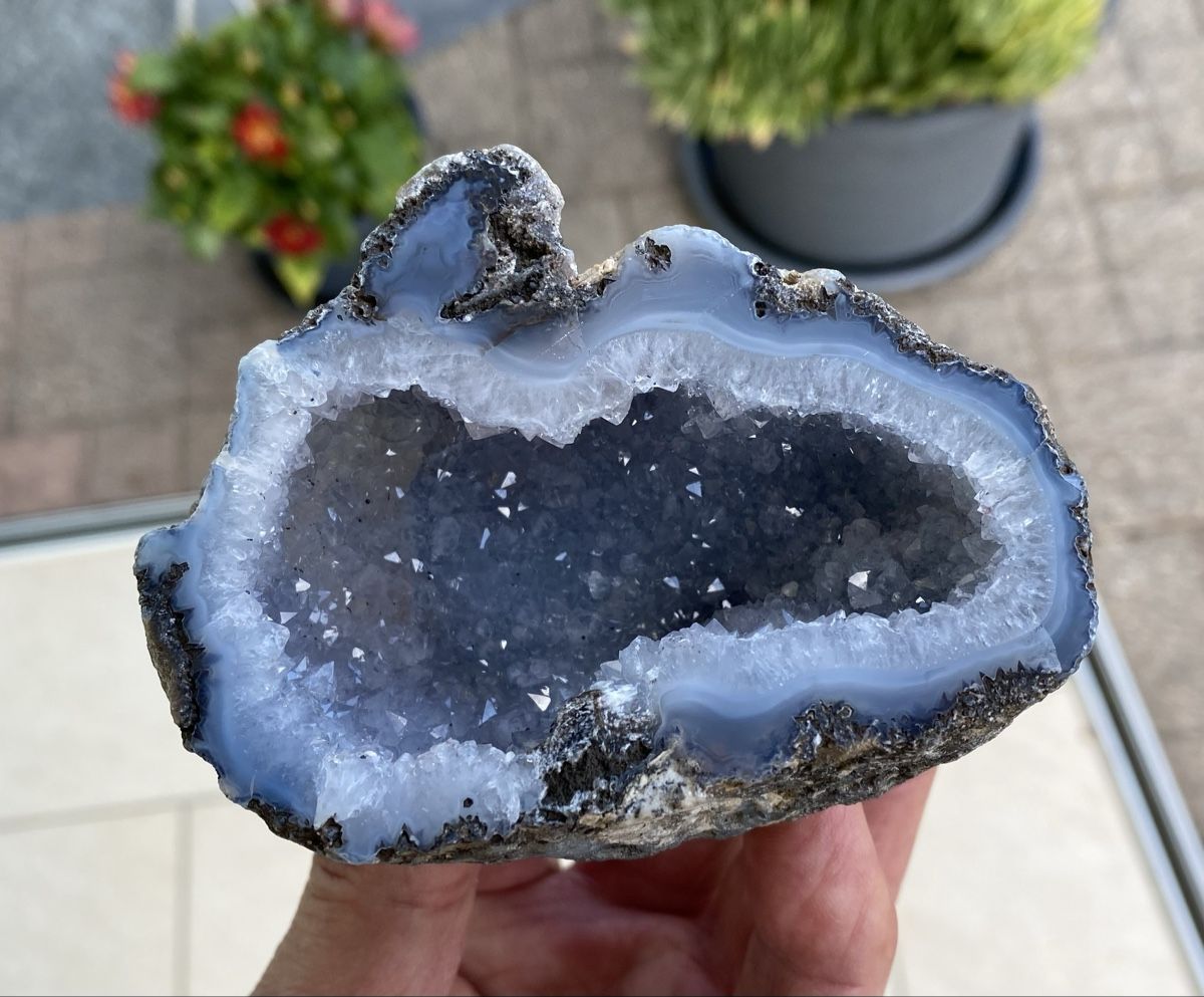 Mineralien & Heilsteine: Sehr schöne Achat Geode  – Gebraucht aus Selzach von 321compac 1
