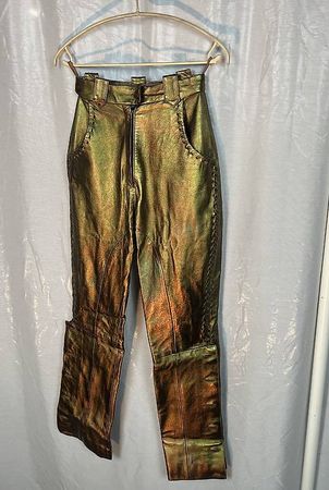 Christian Dior Lederhose, Vintage Style, Gr. 38 Top Zustand!