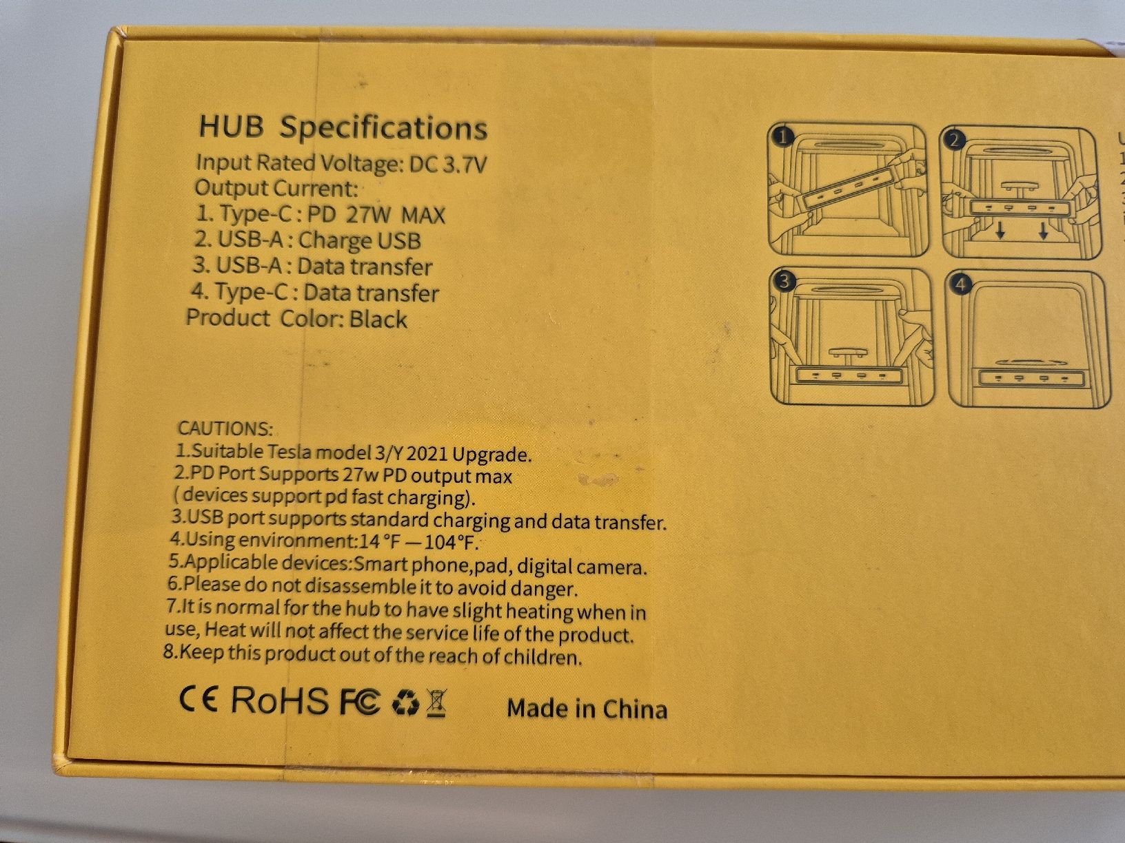 Docking station: Hub Docking Station 27W Fast PD – Nuovo e nell'imballaggio originale da Aeugst am Albis venduto da miizli 1