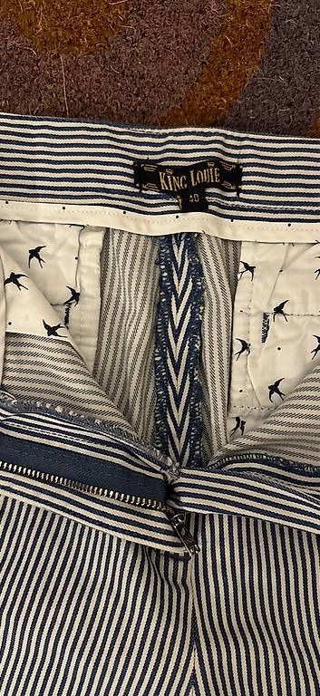 Pantaloni: King Louie Gr.40 – Usato da bern venduto da Akauai 1
