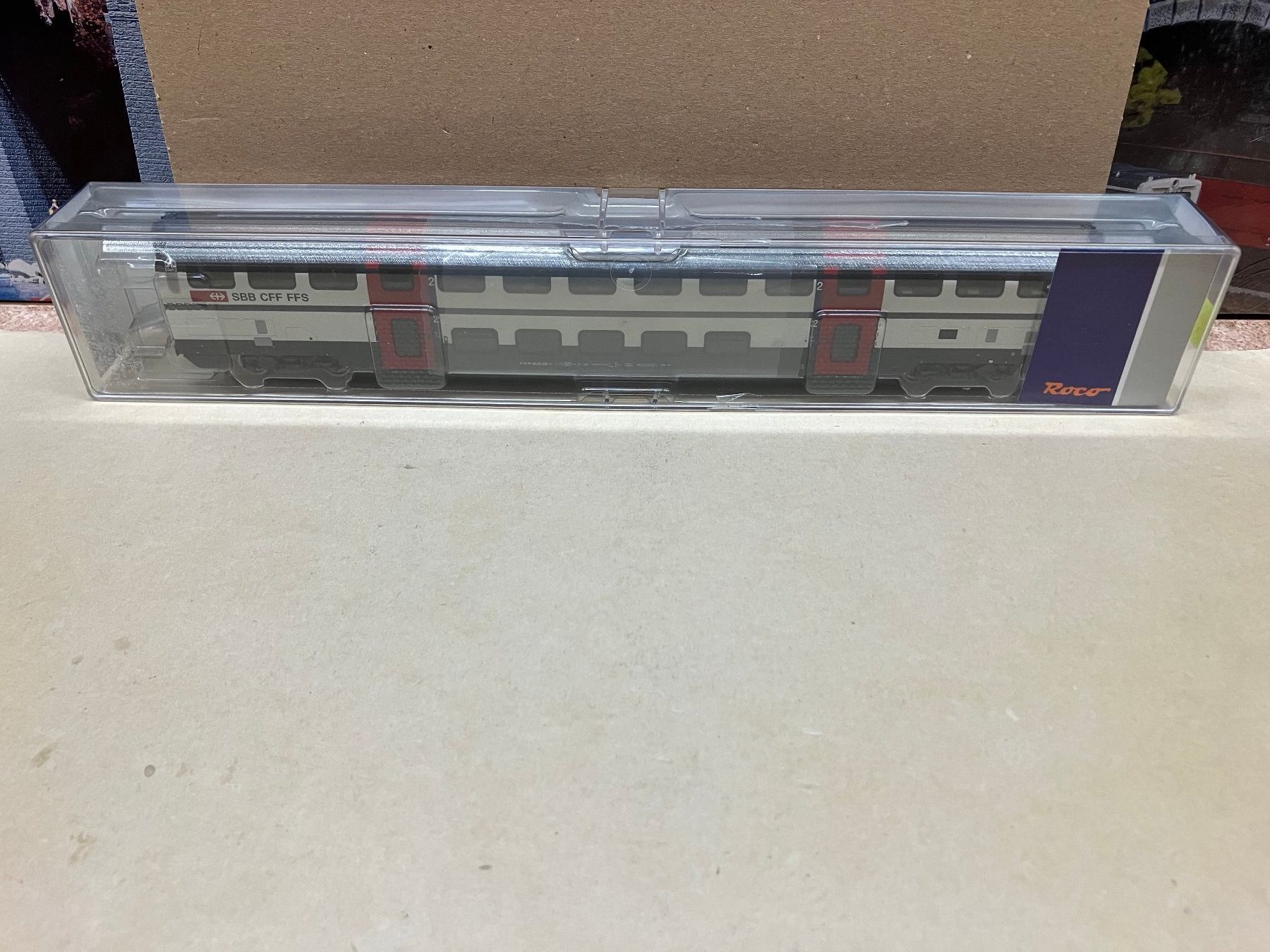 Roco 64851 SBB Doppelstockwagen IC 2000 2. Kl., Ep. VI, H0 (Gebraucht ...