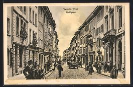 Winterthur, Geschäfte in der Marktgasse