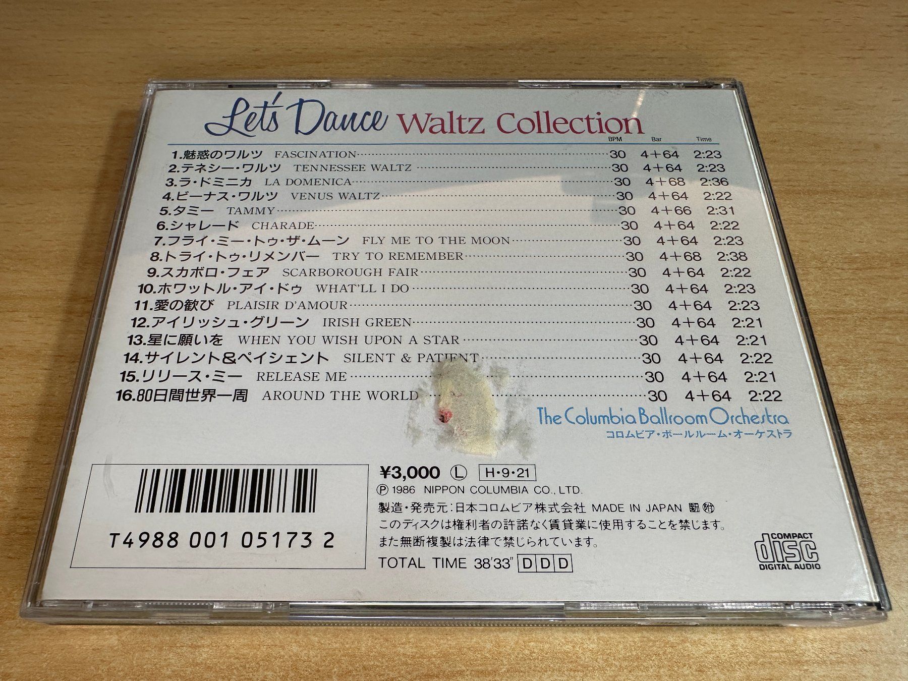 CD: O3 Denon - Let's dance: Waltz collection – Usato da Rikon im Tösstal venduto da Alpenmutz 1