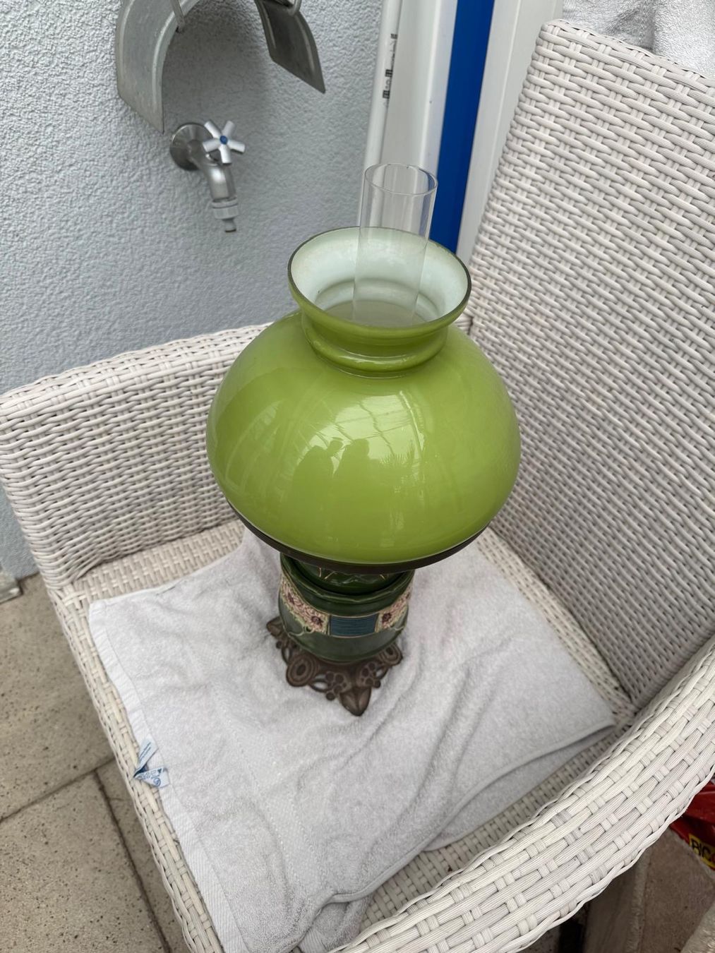 Lampen: Antike  Petroleumlampe, Rarität, – Gebraucht aus Wohlen AG von chippy02 1