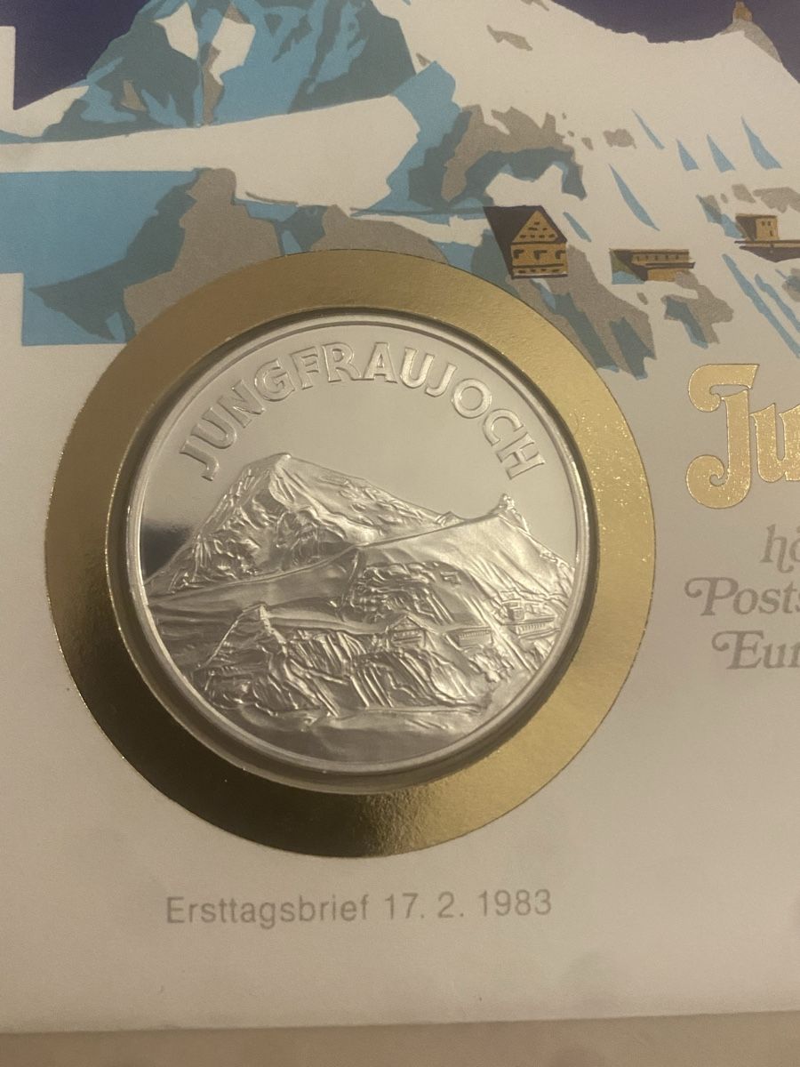Medaglie: Numisbrief Jungfraujoch Silber – Nuovo (secondo la descrizione) da Muralto venduto da Alex1912 1