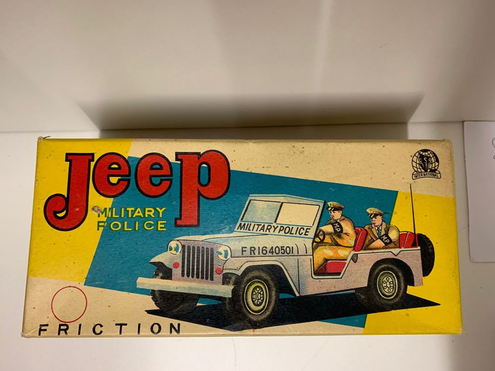 Shioji SSS Japan Willi's Military Jeep mit Friktionsantrieb 6