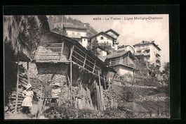 Le Tretien, Teilansicht mit Hotel Dent d