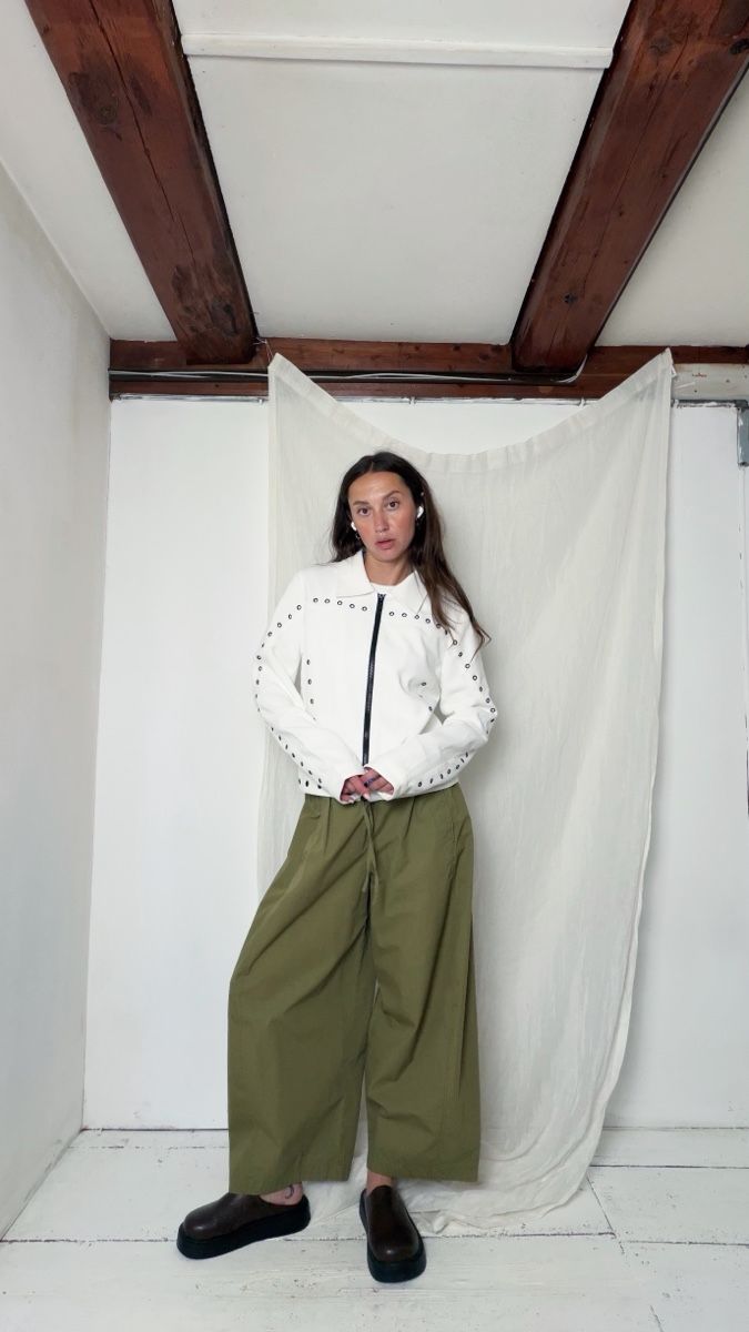 Jacken: Y2K white boxy jacket – Gebraucht aus Knonau von Grapesvintage 1