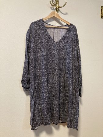 Blumenkleid, Blusenkleid, Gr. XXL
