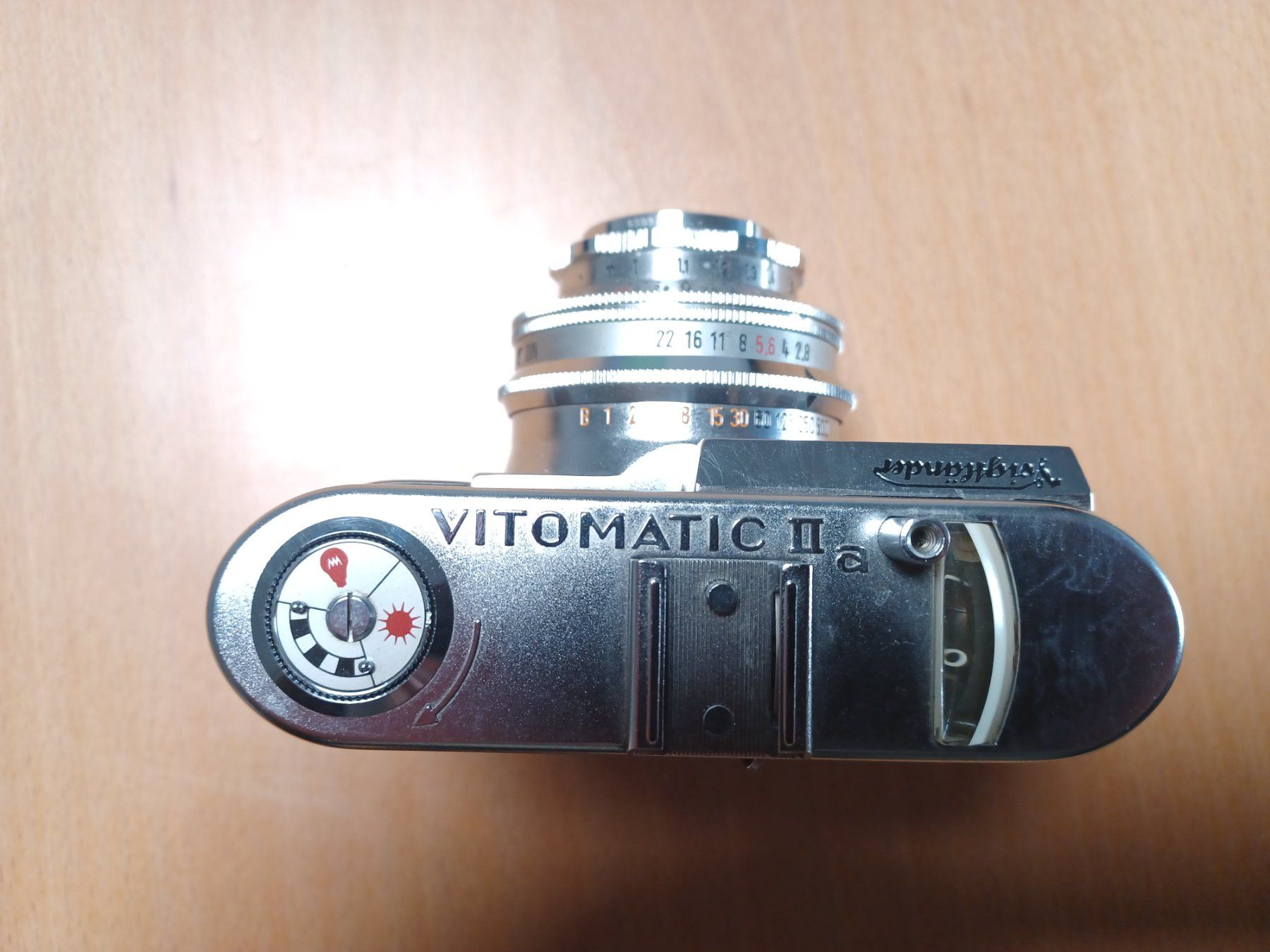 Voigtländer Fotocamera: Voigtländer Vitomatic II in Hardcase – Difettoso da Linthal venduto da Luther 3