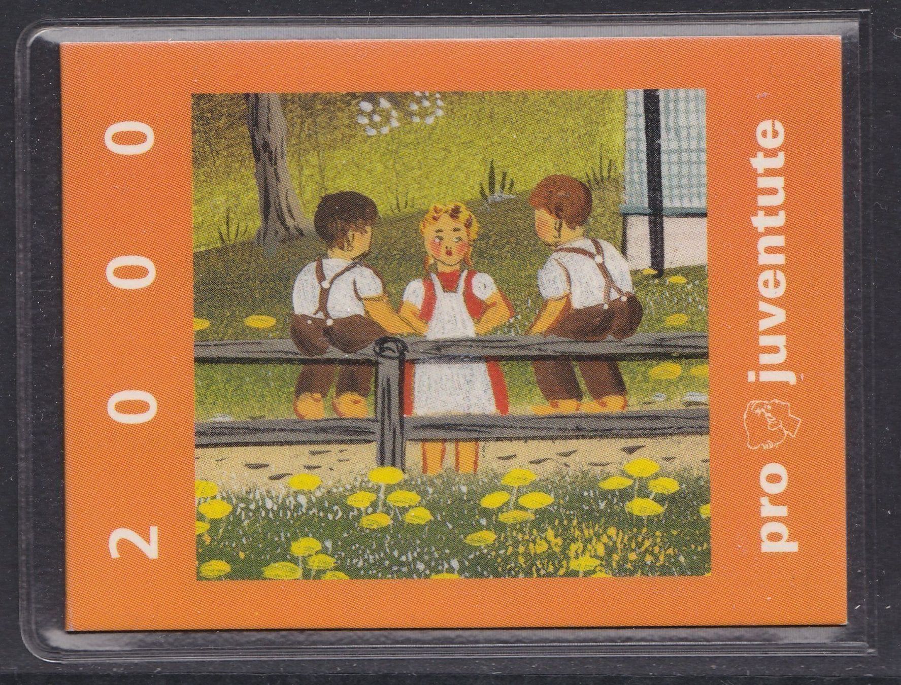 Tutti i francobolli: 2000  Marken Heft Pro Juventute   ** Postfrisch ** – Nuovo (secondo la descrizione) da Adliswil venduto da Aenti
